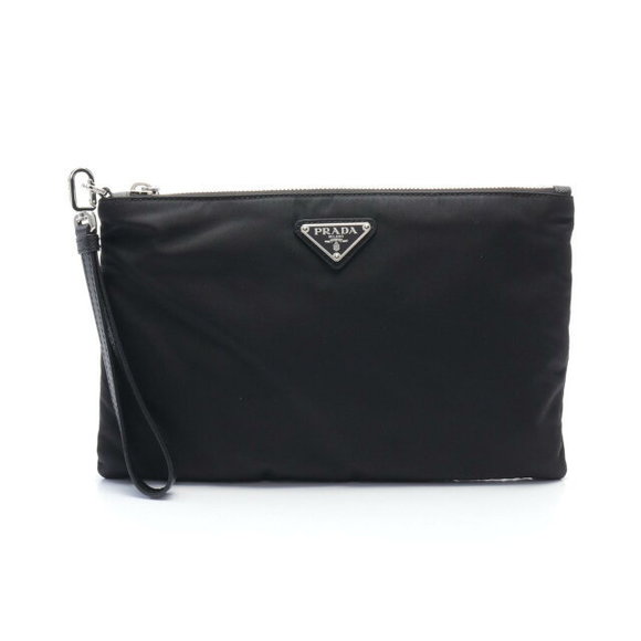 Prada Black Shoulder Bag Clutch - Picture 1 of 4